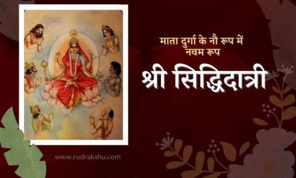 श्री सिद्धिदात्री